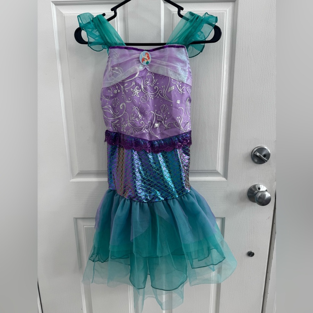 Mermaid Princess Kids Costume - Purple and Teal